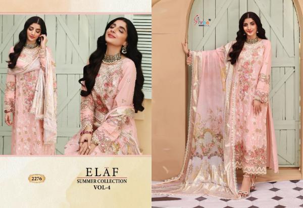  Shree Elaf Summer Collection 4 Cotton Designer Pakistani Salwar Suits Collection